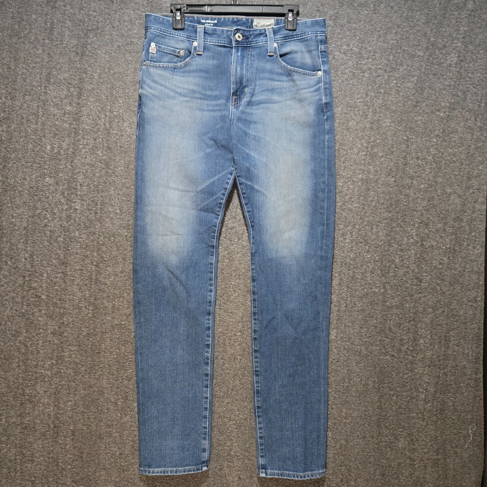 AG Adriano Goldschmied Jeans Men Size 32x34 The Graduate Tailored‎ Leg Dark Wash